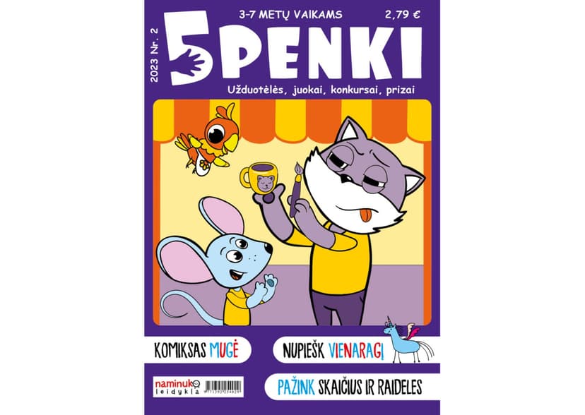 Žurnalo „Penki“ prenumerata (6 mėn.) 