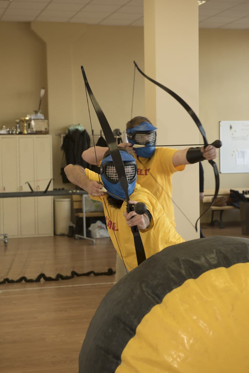 Komandinis žaidimas „Strėlių mūšis“