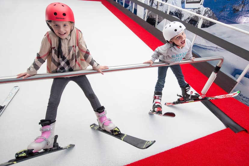 Įvadinė treniruotė vaikui „Laisvalaikio Dovanos“ Slidinėjimo akademijoje