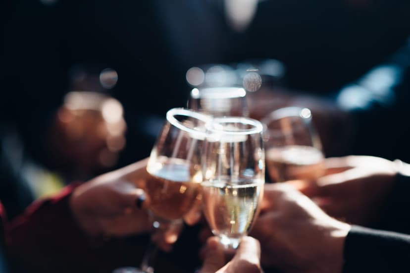 Šampano degustacija kompanijai
