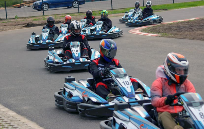 Pasivažinėjimas dviviečiu „13AG“ kartingu dviem