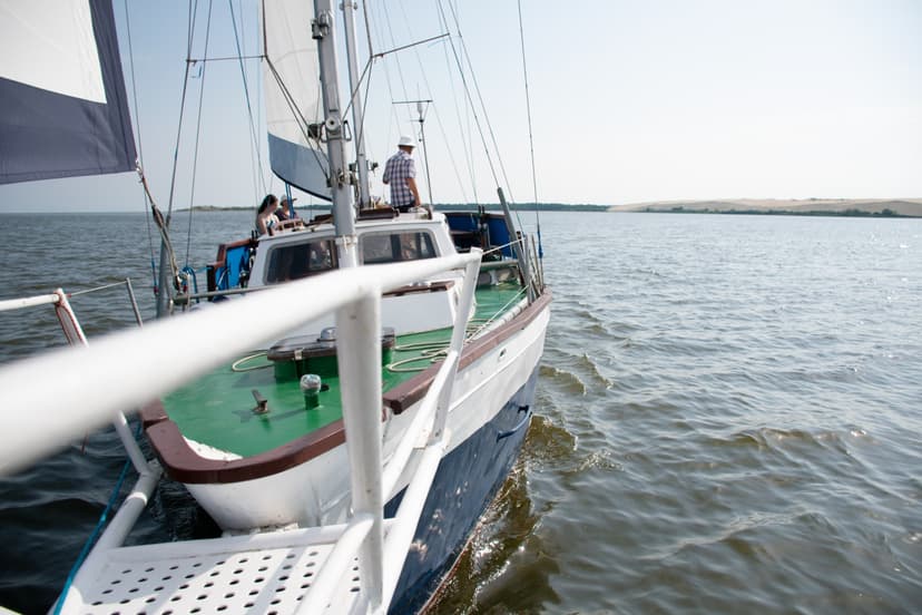 Romantiška išvyka jachta prie Didžiosios kopos