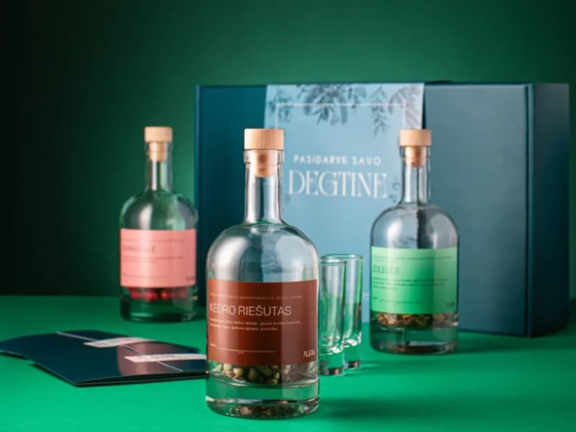 Degtinės gaminimo rinkinys