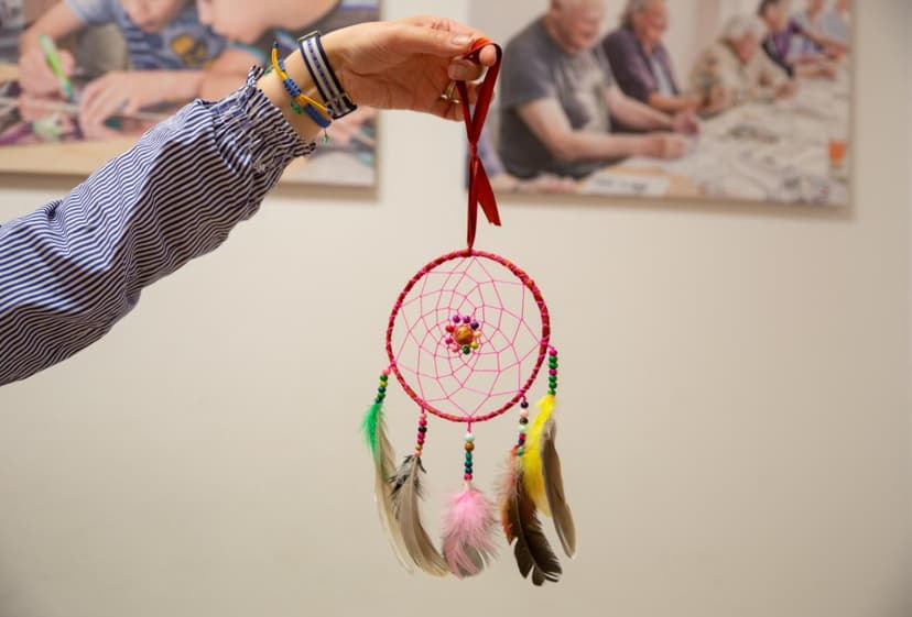 Sapnų gaudyklių gamyba