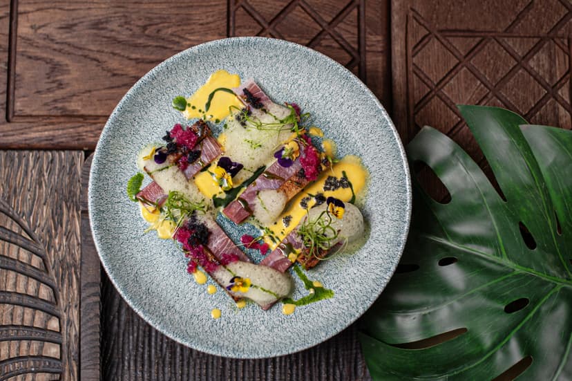 Gurmaniška 4 patiekalų vakarienė DVIEM restorane „Botanist“