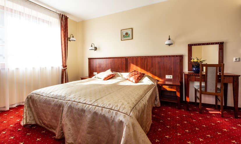 2 nakvynės dviviečiame standartiniame kambaryje „Galia“ Druskininkuose
