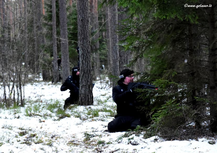 LaserTAG žaidimas vienam