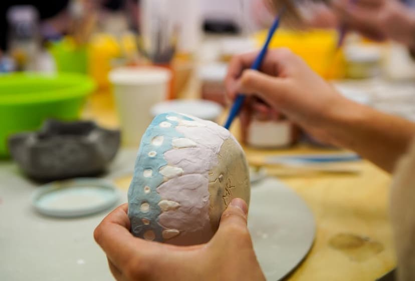 Keramika: lipdymas ir glazūravimas 2 asm.