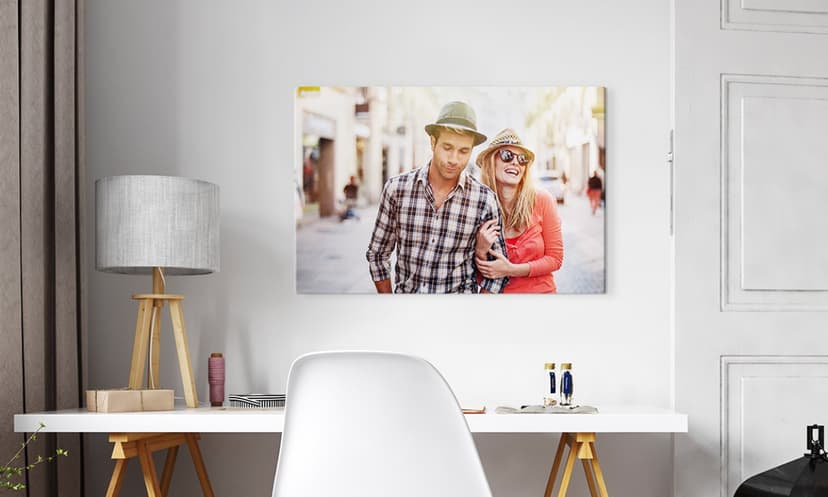 Fotopaveikslas 40x60 arba 60x40 su Jūsų nuotraukomis ir tekstais