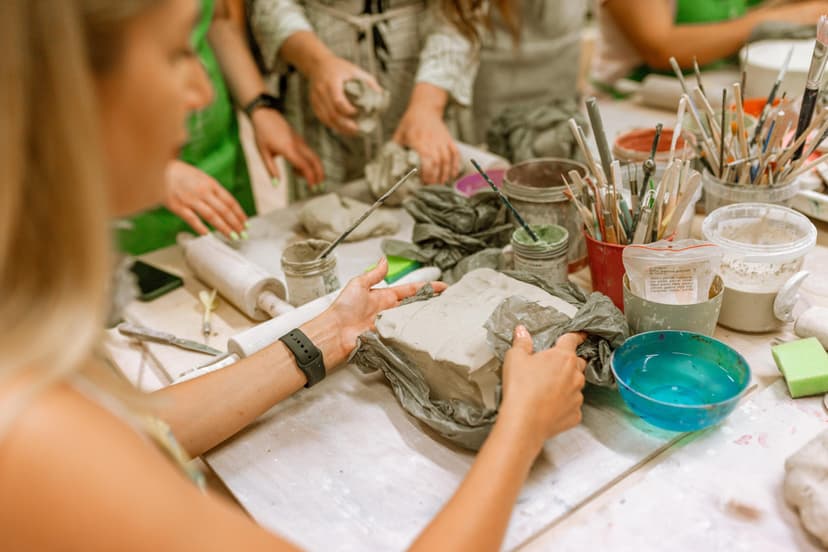 Trys keramikos pamokos suaugusiems