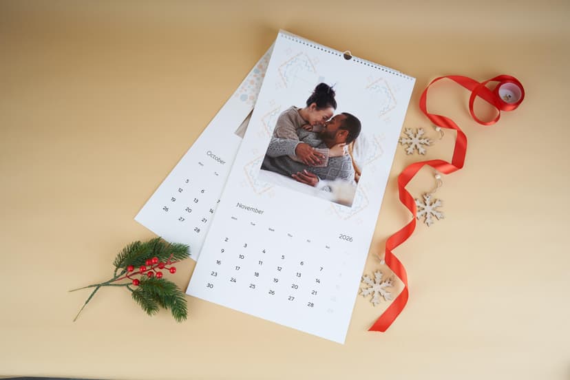 Fotokalendorius A3 formatu su Jūsų nuotraukomis ir tekstais